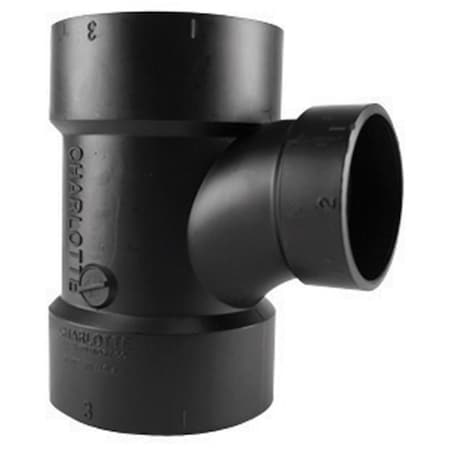 Pinpoint Charlotte Pipe & Foundry ABS004010800HA 2 x 1.5 x 2 in. ABS Sanitary Tee PI153192